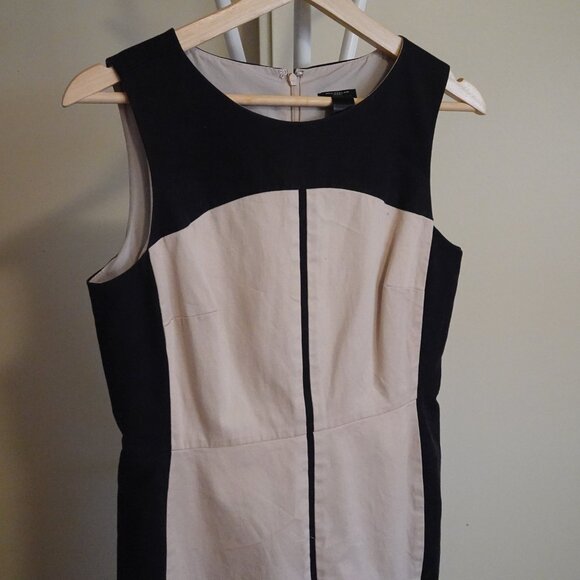 Ann Taylor Colourblock Long Midi Dress in Size 8P - Picture 5 of 5